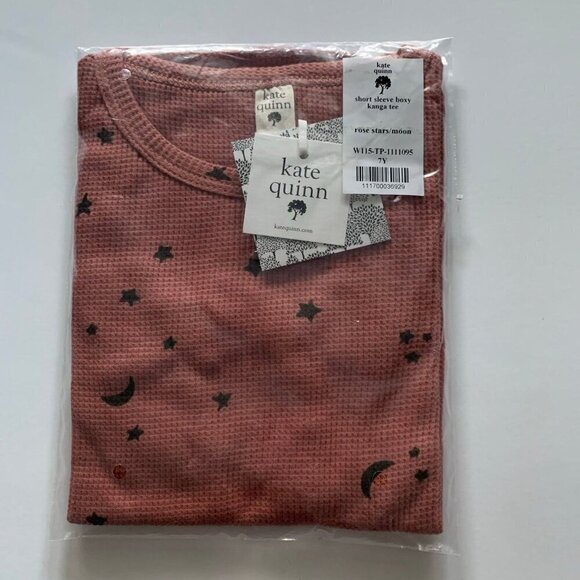 Kate Quinn Organics Kids Short Sleeve Boxy Kanga Tee 7 years - Picture 6 of 6